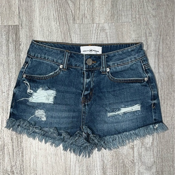 Ashley Mason Pants - Ashley Mason cut off jeans short shorts